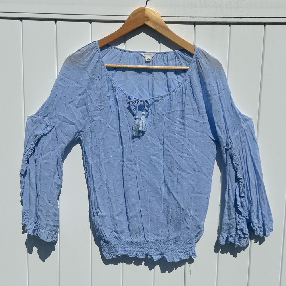 Light Blue Women's Top